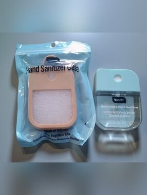 Limited Edition Lotus Blossom Sanitizer  W/ Silicone Case & Key Clip